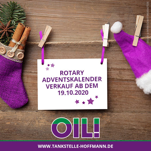 Rotary Adventskalender Verkauf ab dem 19.10.2020